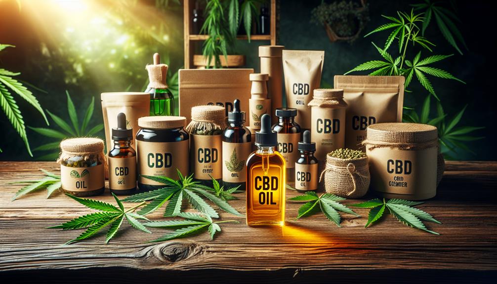 analyzing different cbd products